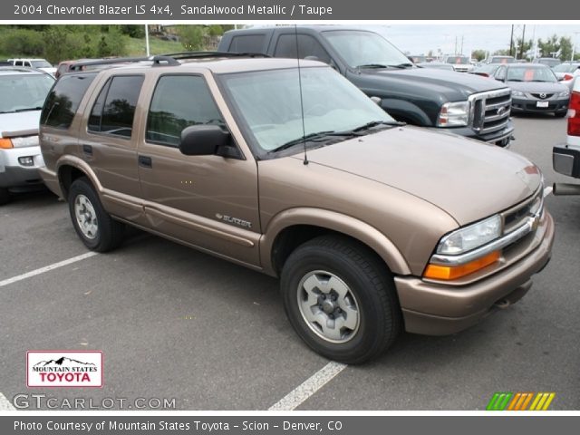 2004 Chevrolet Blazer LS 4x4 in Sandalwood Metallic