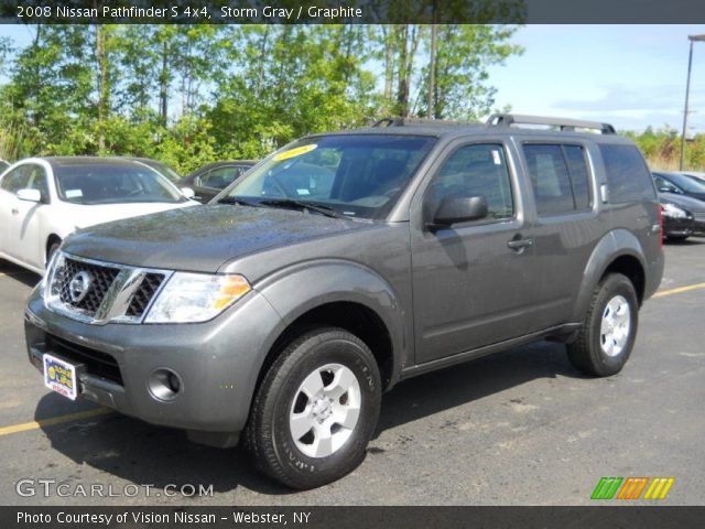 2008 Nissan Pathfinder S 4x4 in Storm Gray