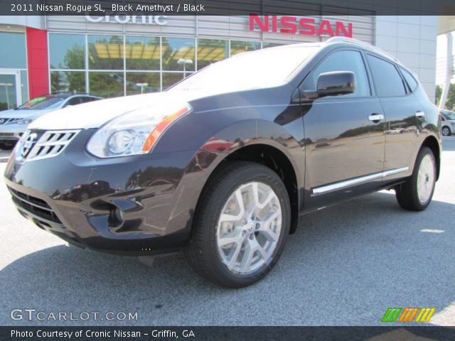 2011 Nissan Rogue SL in Black Amethyst