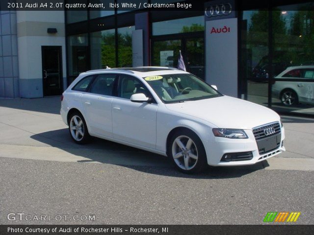 2011 Audi A4 2.0T quattro Avant in Ibis White