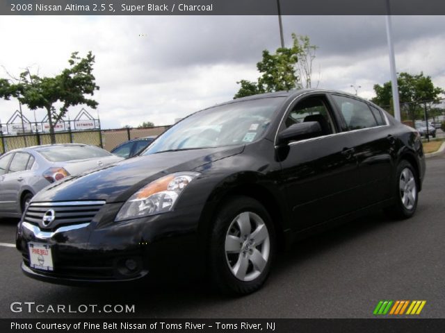 2008 Nissan Altima 2.5 S in Super Black