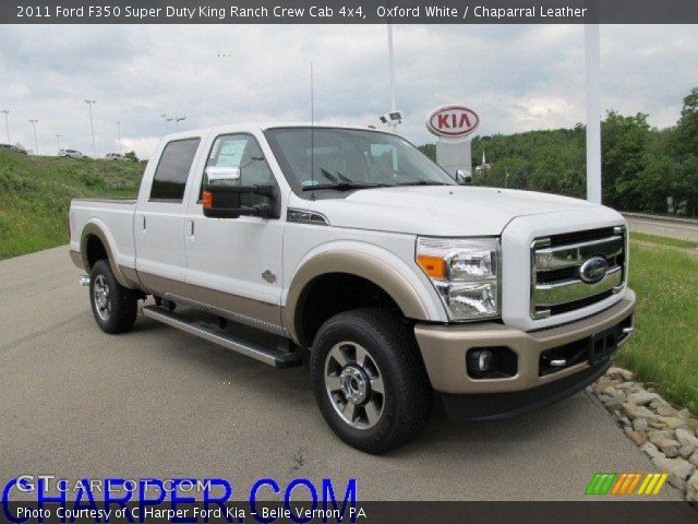 2011 Ford F350 Super Duty King Ranch Crew Cab 4x4 in Oxford White