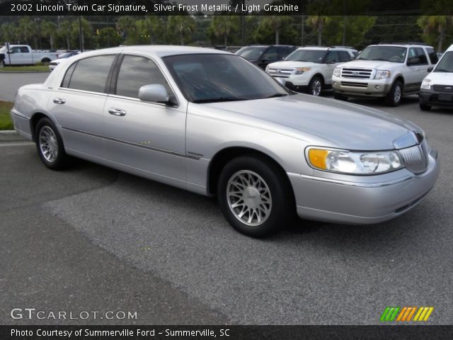 2002 Lincoln Town Car Signature in Silver Frost Metallic