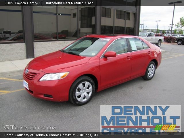 2009 Toyota Camry LE in Barcelona Red Metallic