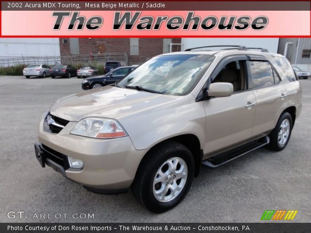 2002 Acura MDX Touring in Mesa Beige Metallic