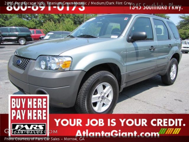 2005 Ford Escape XLS in Titanium Green Metallic
