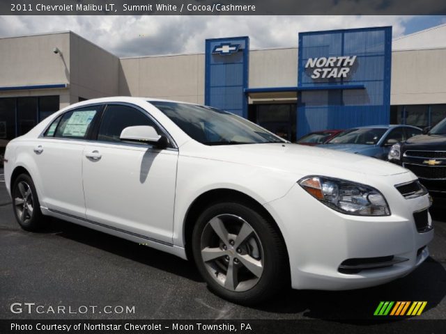 2011 Chevrolet Malibu LT in Summit White