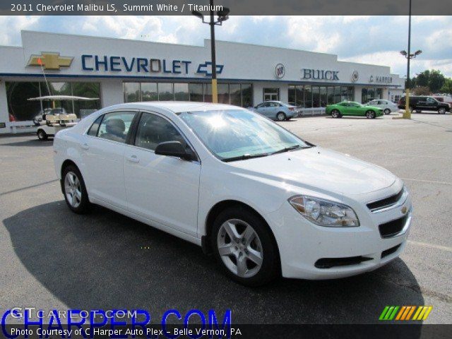 2011 Chevrolet Malibu LS in Summit White
