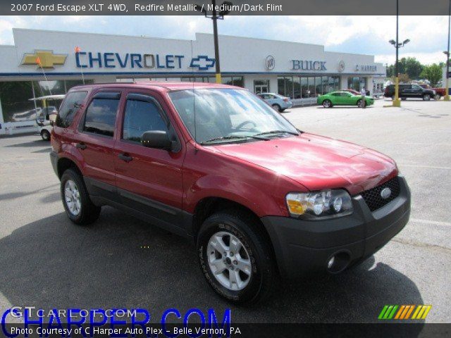 2007 Ford Escape XLT 4WD in Redfire Metallic