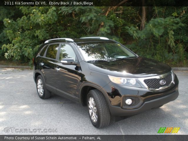 2011 Kia Sorento EX V6 in Ebony Black