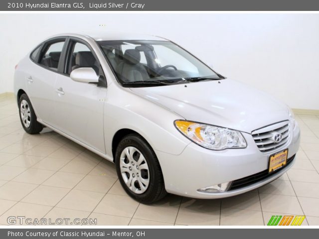 2010 Hyundai Elantra GLS in Liquid Silver