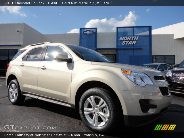 2011 Chevrolet Equinox LT AWD in Gold Mist Metallic