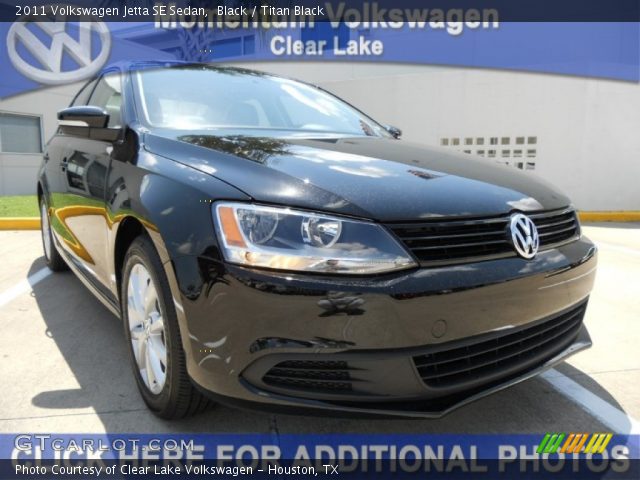 2011 Volkswagen Jetta SE Sedan in Black