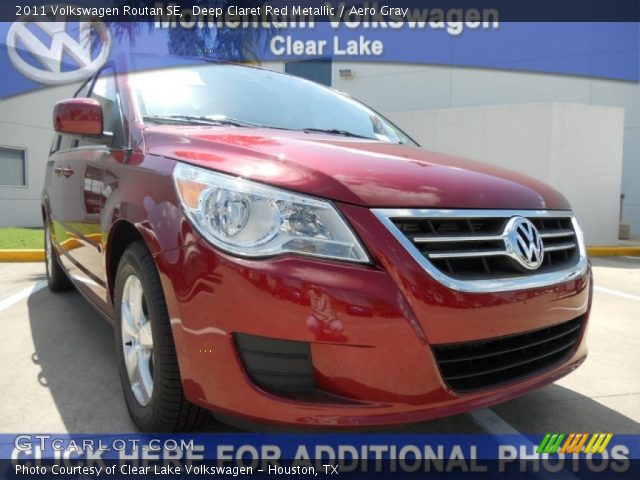 2011 Volkswagen Routan SE in Deep Claret Red Metallic