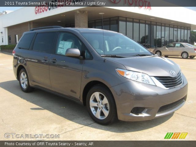 2011 Toyota Sienna LE in Predawn Gray Mica