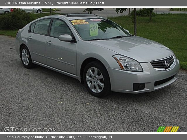 2008 Nissan Maxima 3.5 SL in Radiant Silver Metallic