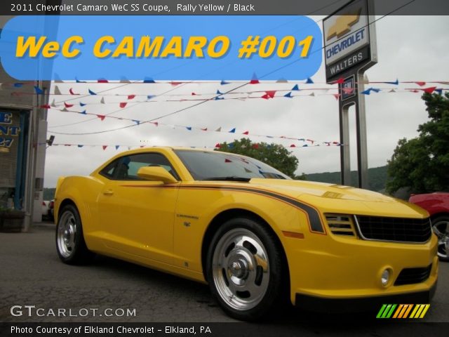 2011 Chevrolet Camaro WeC SS Coupe in Rally Yellow