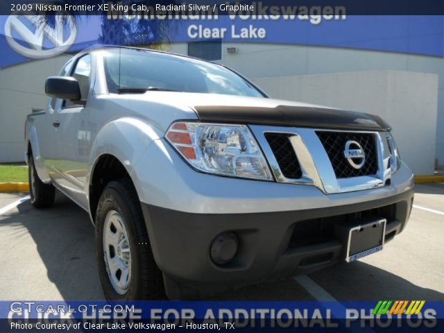 2009 Nissan Frontier XE King Cab in Radiant Silver