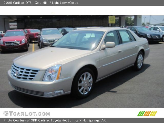 2008 Cadillac DTS  in Gold Mist