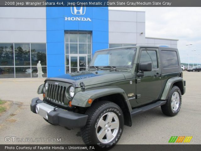 2008 Jeep Wrangler Sahara 4x4 in Jeep Green Metallic