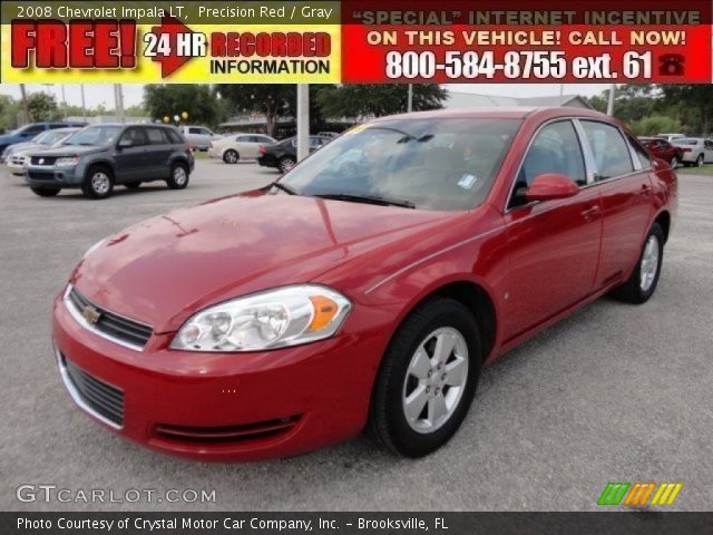 2008 Chevrolet Impala LT in Precision Red