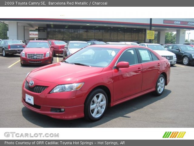 2009 Toyota Camry SE in Barcelona Red Metallic