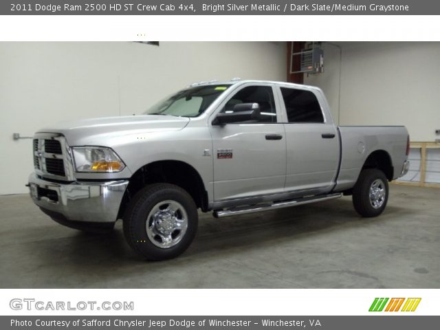 2011 Dodge Ram 2500 HD ST Crew Cab 4x4 in Bright Silver Metallic