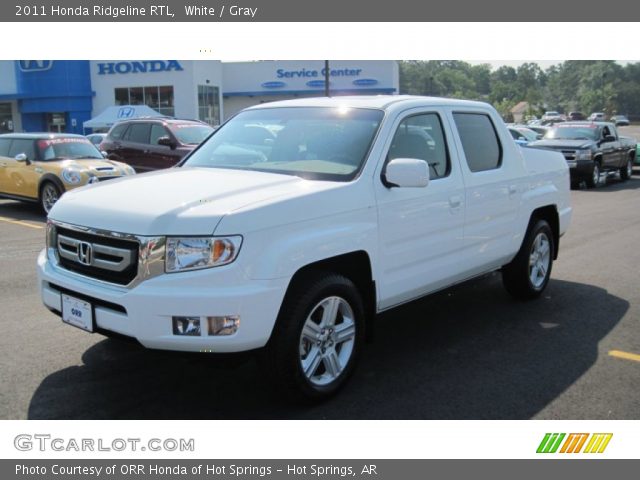 2011 Honda Ridgeline RTL in White