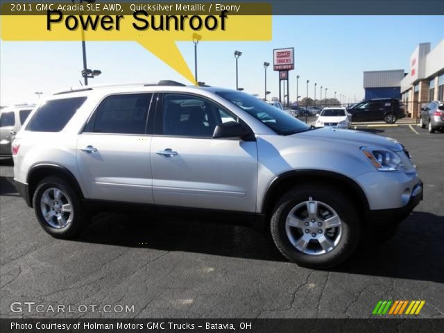 2011 GMC Acadia SLE AWD in Quicksilver Metallic