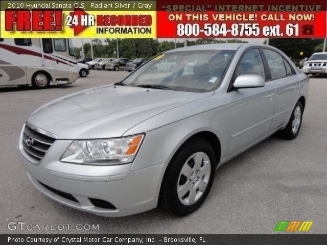 2010 Hyundai Sonata GLS in Radiant Silver
