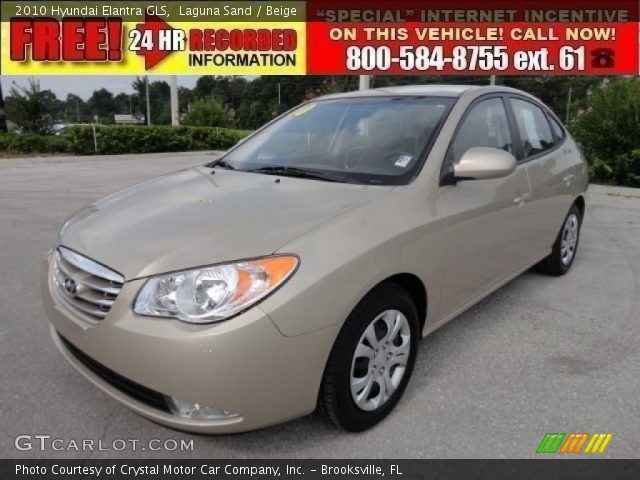 2010 Hyundai Elantra GLS in Laguna Sand