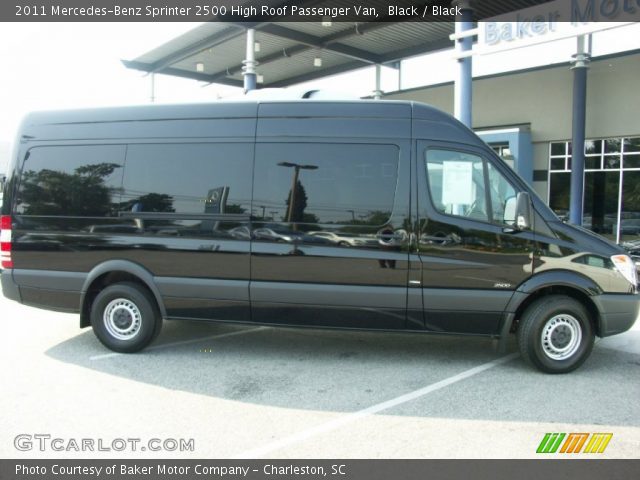 2011 Mercedes-Benz Sprinter 2500 High Roof Passenger Van in Black