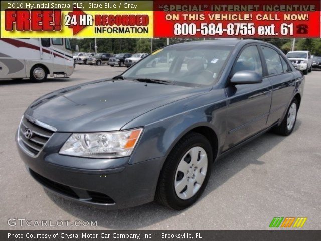 2010 Hyundai Sonata GLS in Slate Blue