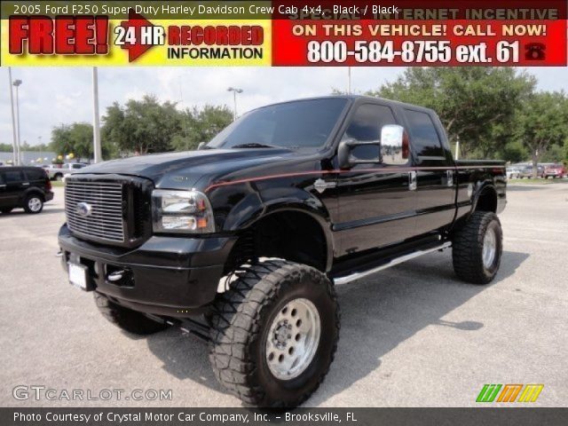 2005 Ford F250 Super Duty Harley Davidson Crew Cab 4x4 in Black