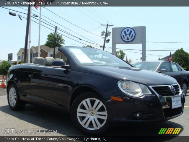 2008 Volkswagen Eos 2.0T in Thunder Blue