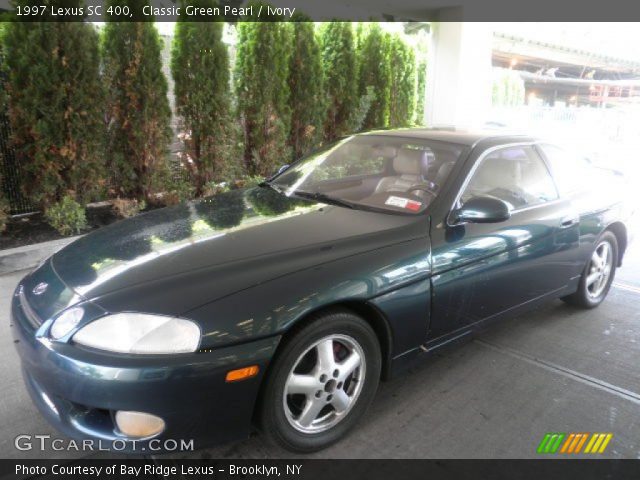 1997 Lexus SC 400 in Classic Green Pearl