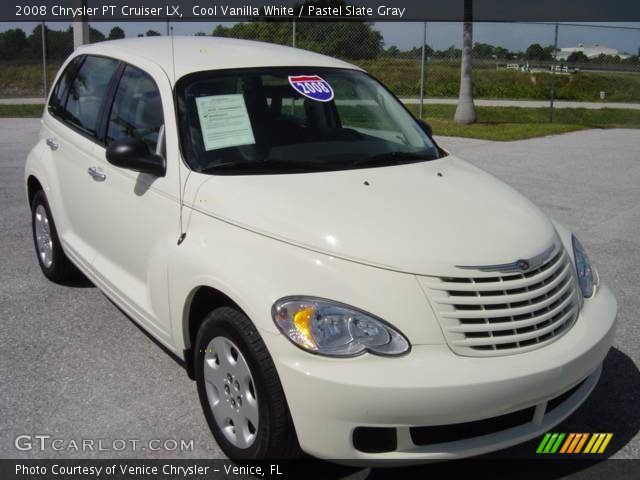 2008 Chrysler PT Cruiser LX in Cool Vanilla White