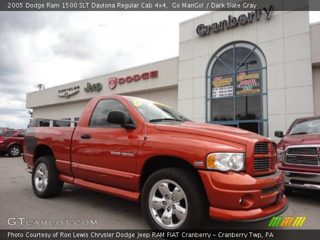 2005 Dodge Ram 1500 SLT Daytona Regular Cab 4x4 in Go ManGo!