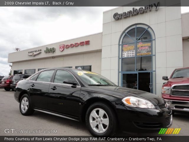 2009 Chevrolet Impala LT in Black