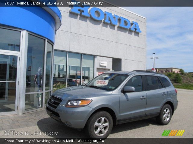 2007 Hyundai Santa Fe GLS 4WD in Platinum Sage