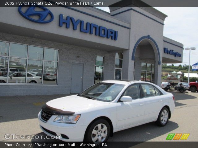 2009 Hyundai Sonata GLS in Powder White Pearl