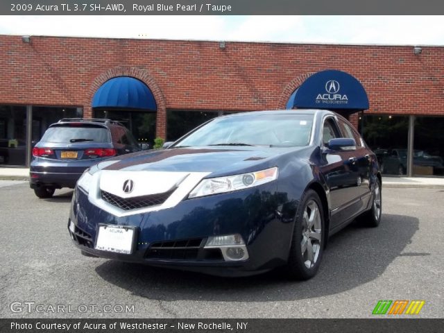 2009 Acura TL 3.7 SH-AWD in Royal Blue Pearl