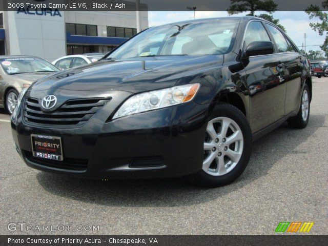 2008 Toyota Camry LE V6 in Black
