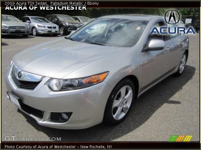 2009 Acura TSX Sedan in Palladium Metallic