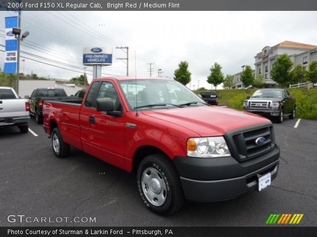 2006 Ford F150 XL Regular Cab in Bright Red