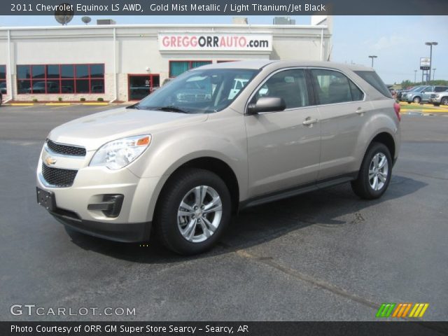 2011 Chevrolet Equinox LS AWD in Gold Mist Metallic