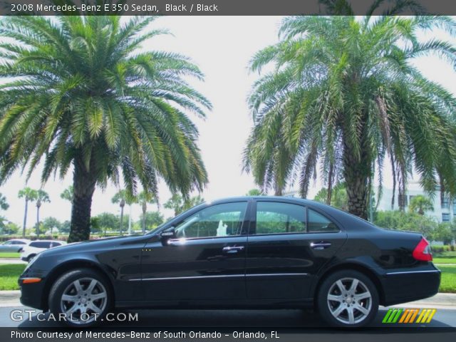 2008 Mercedes-Benz E 350 Sedan in Black