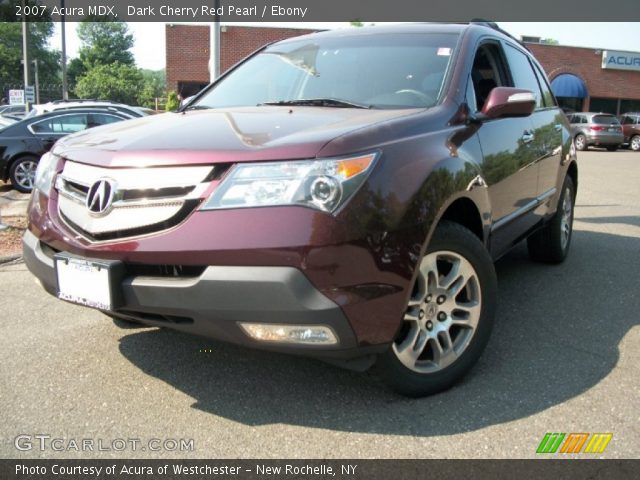 2007 Acura MDX  in Dark Cherry Red Pearl