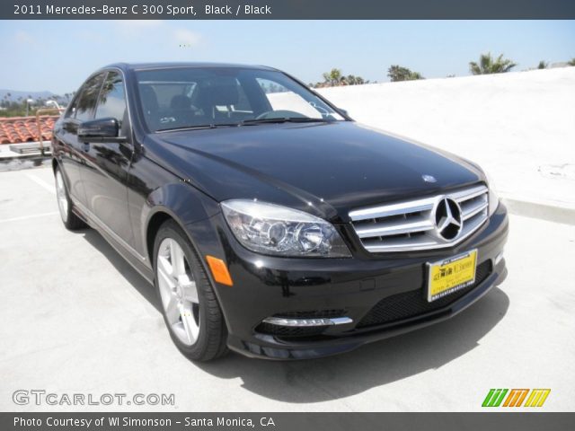 2011 Mercedes-Benz C 300 Sport in Black