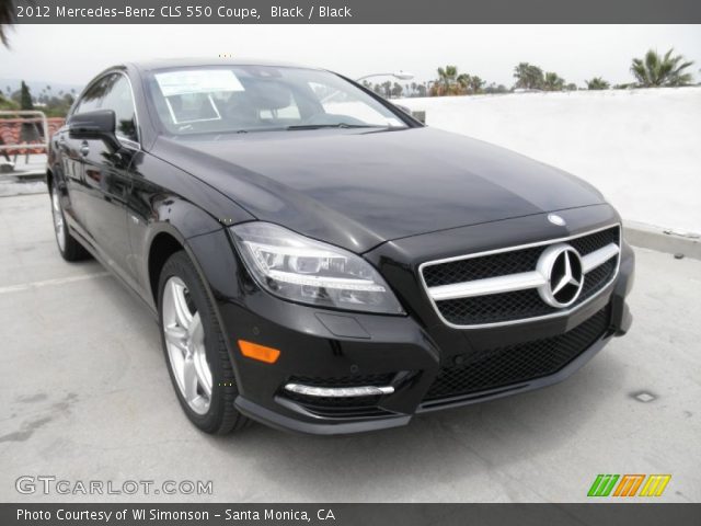 2012 Mercedes-Benz CLS 550 Coupe in Black